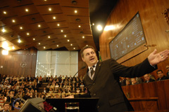 Cherini fez seu discurso de despedida da Presidência